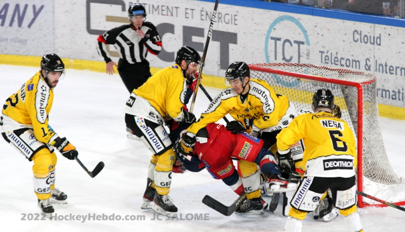 Photo hockey Ligue Magnus - Ligue Magnus : 24ème journée : Grenoble  vs Rouen - Grenoble solide leader ! 