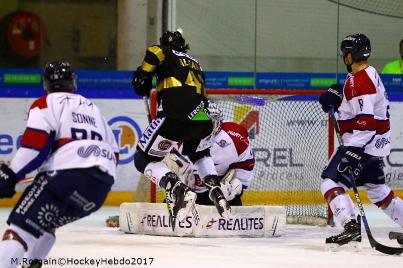 Photo hockey Ligue Magnus - Ligue Magnus : 24ème journée : Rouen vs Angers  - A déjouer le Dragon provoque sa défaite