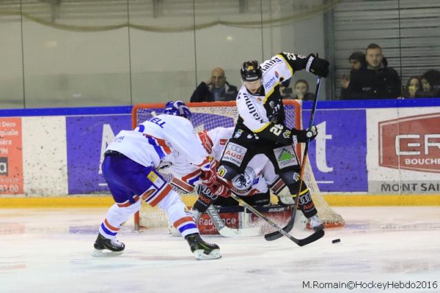 Photo hockey Ligue Magnus - Ligue Magnus : 24ème journée : Rouen vs Lyon - Des Dragons sereins 