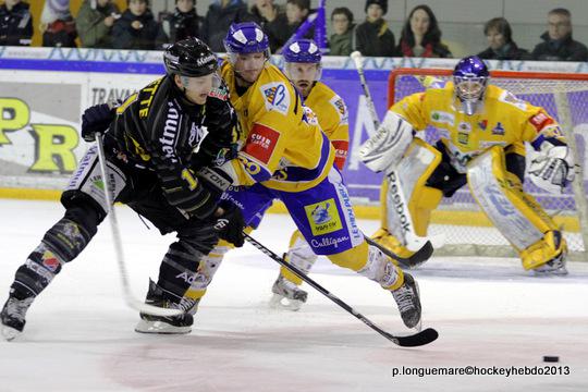 Photo hockey Ligue Magnus - Ligue Magnus : 25ème journée  : Rouen vs Dijon  - A la poursuite de la seconde marche 