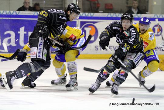 Photo hockey Ligue Magnus - Ligue Magnus : 25ème journée  : Rouen vs Dijon  - A la poursuite de la seconde marche 