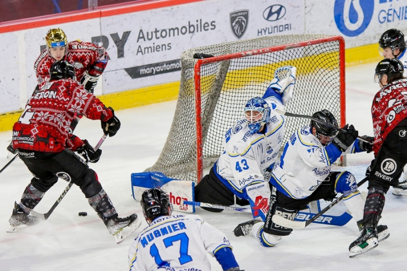 Photo hockey Ligue Magnus - Ligue Magnus : 25ème journée : Amiens  vs Gap  - Amiens s
