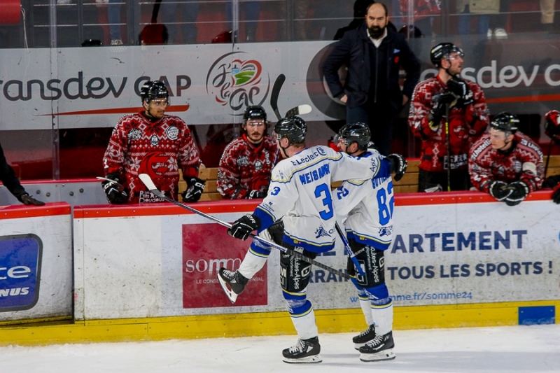 Photo hockey Ligue Magnus - Ligue Magnus : 25ème journée : Amiens  vs Gap  - Amiens s