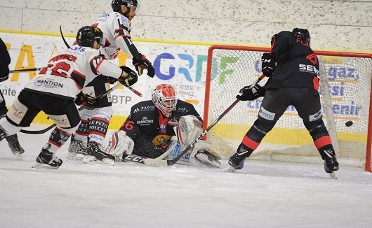 Photo hockey Ligue Magnus - Ligue Magnus : 25ème journée : Chamonix  vs Amiens  - Il en a manqué si peu aux Chamoniards