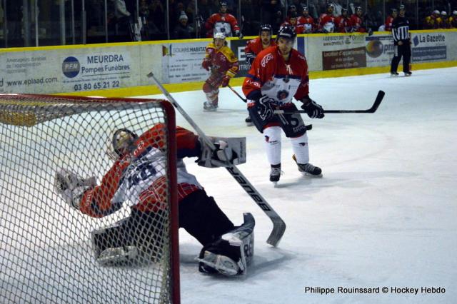Photo hockey Ligue Magnus - Ligue Magnus : 25ème journée : Dijon  vs Angers  - Chouette victoire