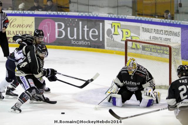 Photo hockey Ligue Magnus - Ligue Magnus : 25ème journée : Rouen vs Angers  - Rouen valide son leadership
