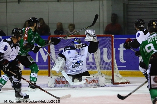 Photo hockey Ligue Magnus - Ligue Magnus : 25ème journée : Rouen vs Gap  - Les Dragons vont passer les fêtes au chaud