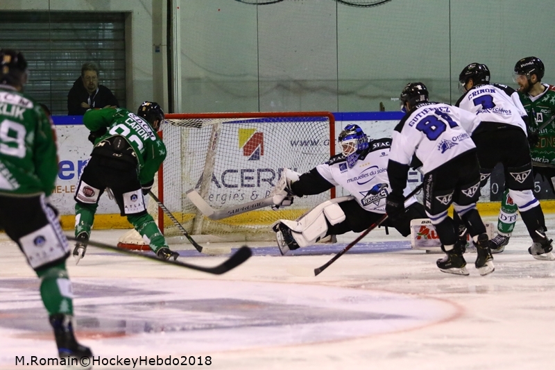Photo hockey Ligue Magnus - Ligue Magnus : 25ème journée : Rouen vs Gap  - Les Dragons vont passer les fêtes au chaud