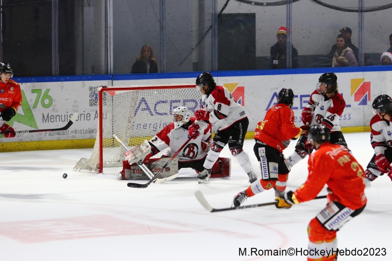 Photo hockey Ligue Magnus - Ligue Magnus : 25ème journée : Rouen vs Briançon  - LM : Premier mais toujours inconstants.