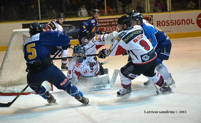 Photo hockey Ligue Magnus - Ligue Magnus : 26ème journée  : Chamonix  vs Mulhouse - Chamonix l’a fait !