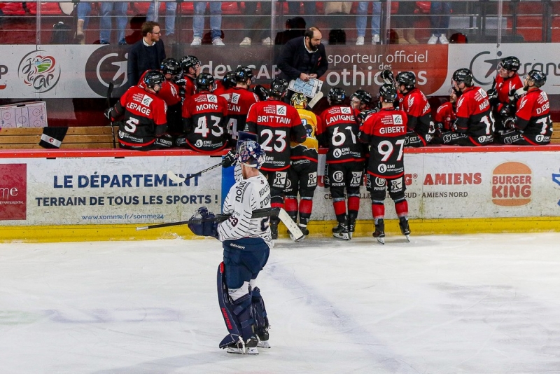 Photo hockey Ligue Magnus - Ligue Magnus : 26ème journée : Amiens  vs Angers  - Amiens vs Angers - Galerie photos + Vidéo