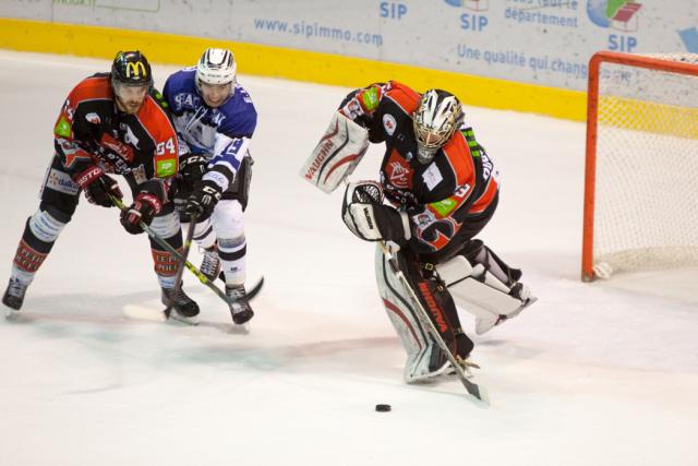 Photo hockey Ligue Magnus - Ligue Magnus : 26ème journée : Amiens  vs Gap  - Gap, champion en terre picarde