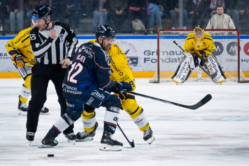 Photo hockey Ligue Magnus - Ligue Magnus : 26ème journée : Angers  vs Rouen - Rouen s