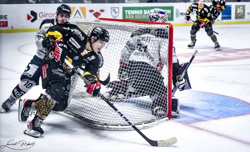 Photo hockey Ligue Magnus - Ligue Magnus : 26ème journée : Bordeaux vs Angers  - Angers s
