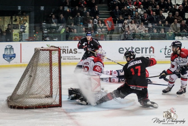 Photo hockey Ligue Magnus - Ligue Magnus : 26ème journée : Bordeaux vs Angers  - Danick offre la victoire aux Ducs 