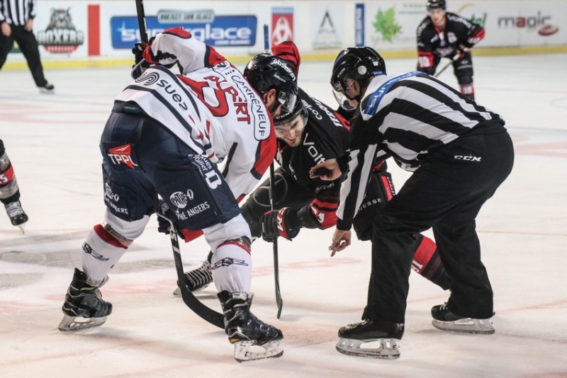 Photo hockey Ligue Magnus - Ligue Magnus : 26ème journée : Bordeaux vs Angers  - Danick offre la victoire aux Ducs 
