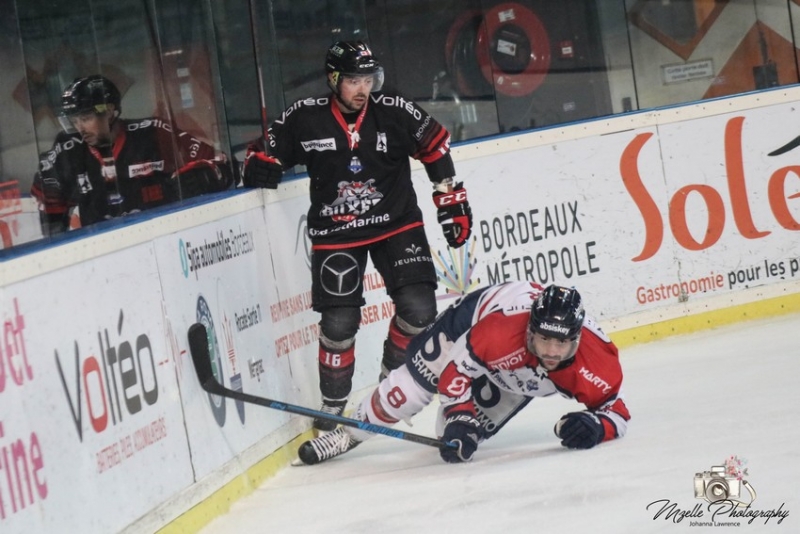 Photo hockey Ligue Magnus - Ligue Magnus : 26ème journée : Bordeaux vs Angers  - Danick offre la victoire aux Ducs 