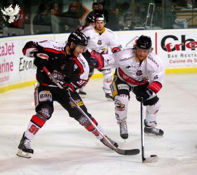 Photo hockey Ligue Magnus - Ligue Magnus : 26ème journée : Bordeaux vs Nice - Nice fait coup double 
