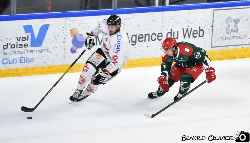 Photo hockey Ligue Magnus - Ligue Magnus : 26ème journée : Cergy-Pontoise vs Amiens  - La série des Gothiques se poursuit à Cergy