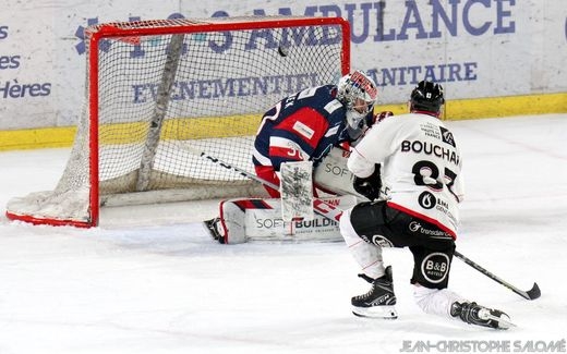 Photo hockey Ligue Magnus - Ligue Magnus : 26ème journée : Grenoble  vs Amiens  - Amiens surclasse Grenoble !