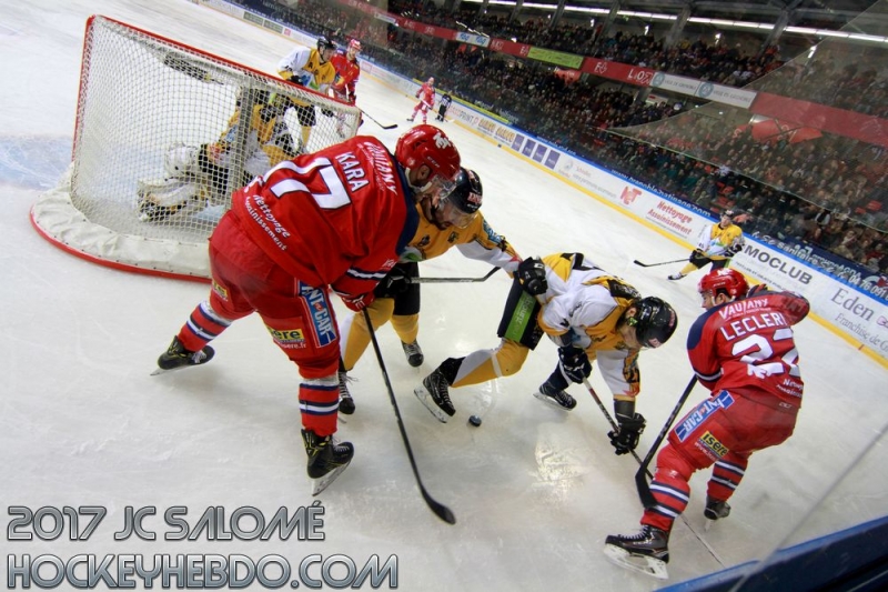 Photo hockey Ligue Magnus - Ligue Magnus : 26ème journée : Grenoble  vs Strasbourg  - Premier contre dernier !