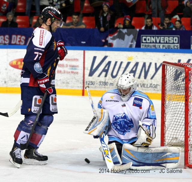 Photo hockey Ligue Magnus - Ligue Magnus : 26ème journée : Grenoble  vs Villard-de-Lans - Villard s