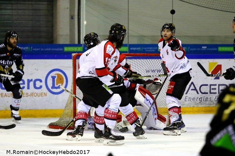 Photo hockey Ligue Magnus - Ligue Magnus : 26ème journée : Rouen vs Amiens  - LM : Un derby digne de ce nom