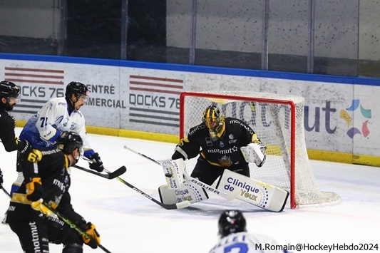Photo hockey Ligue Magnus - Ligue Magnus : 26ème journée : Rouen vs Gap  - Rouen s’impose sans forcer.