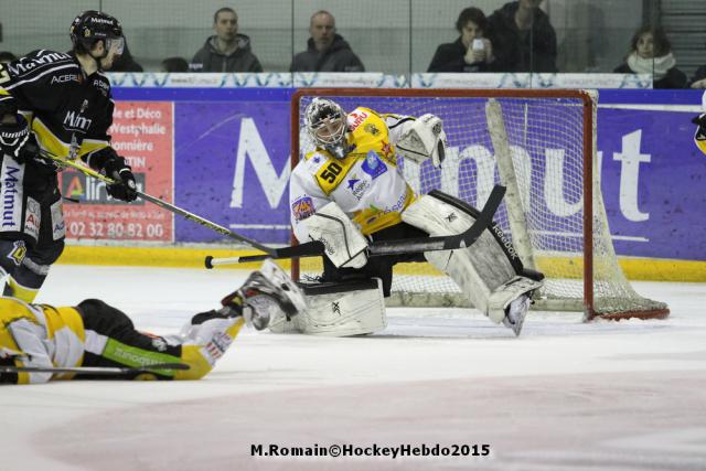Photo hockey Ligue Magnus - Ligue Magnus : 26ème journée : Rouen vs Strasbourg  - La seconde marche 