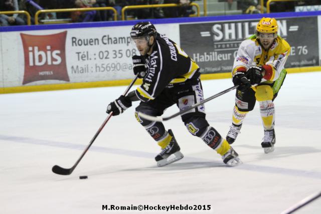 Photo hockey Ligue Magnus - Ligue Magnus : 26ème journée : Rouen vs Strasbourg  - La seconde marche 