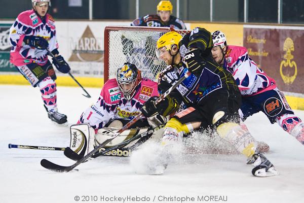 Photo hockey Ligue Magnus - Ligue Magnus : 26ème journée : Strasbourg  vs Epinal  - La logique est respectée