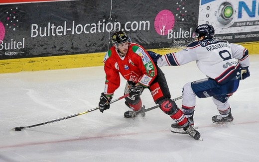 Photo hockey Ligue Magnus - Ligue Magnus : 26ème journée : Amiens  vs Angers  - Amiens s\