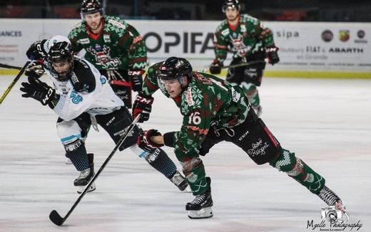 Photo hockey Ligue Magnus - Ligue Magnus : 27ème journée : Bordeaux vs Gap  - Grosse fin d