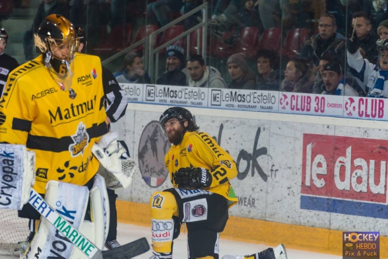 Photo hockey Ligue Magnus - Ligue Magnus : 27ème journée : Gap  vs Rouen - Rouen sans forcer