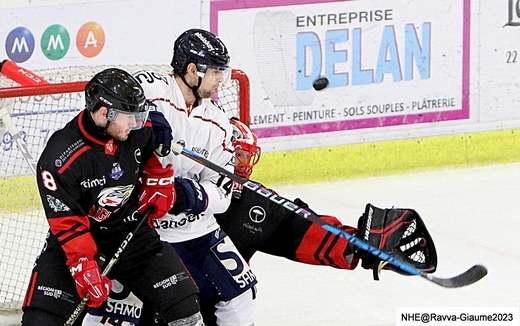Photo hockey Ligue Magnus - Ligue Magnus : 27ème journée : Nice vs Angers  - Réveil trop tardif …
