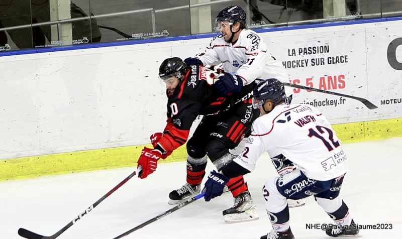 Photo hockey Ligue Magnus - Ligue Magnus : 27ème journée : Nice vs Angers  - Réveil trop tardif …