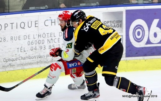 Photo hockey Ligue Magnus - Ligue Magnus : 27ème journée : Nice vs Grenoble  - Grenoble s