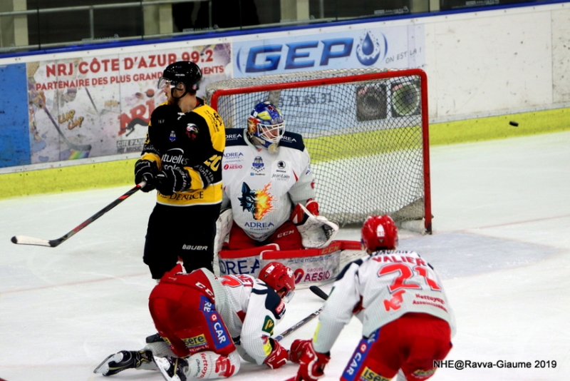 Photo hockey Ligue Magnus - Ligue Magnus : 27ème journée : Nice vs Grenoble  - Grenoble s