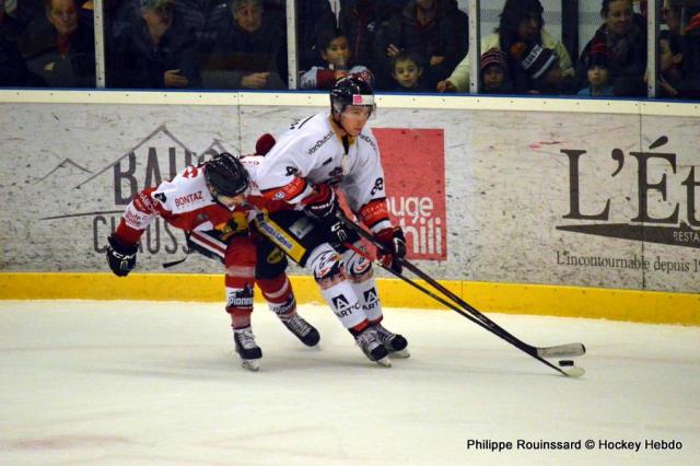 Photo hockey Ligue Magnus - Ligue Magnus : 28ème journée : Chamonix / Morzine vs Nice - LM : Gachis, frustration, gros danger...