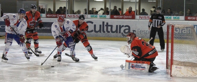 Photo hockey Ligue Magnus - Ligue Magnus : 28ème journée : Epinal  vs Lyon - Hocevar est de retour !