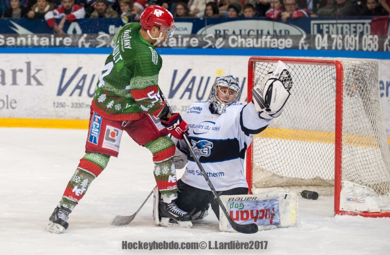 Photo hockey Ligue Magnus - Ligue Magnus : 28ème journée : Grenoble  vs Gap  - Grenoble conforte son avance sur Gap