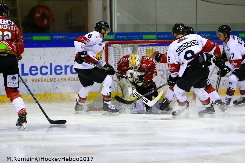 Photo hockey Ligue Magnus - Ligue Magnus : 28ème journée : Rouen vs Chamonix  - LM : Le Noël des Dragons