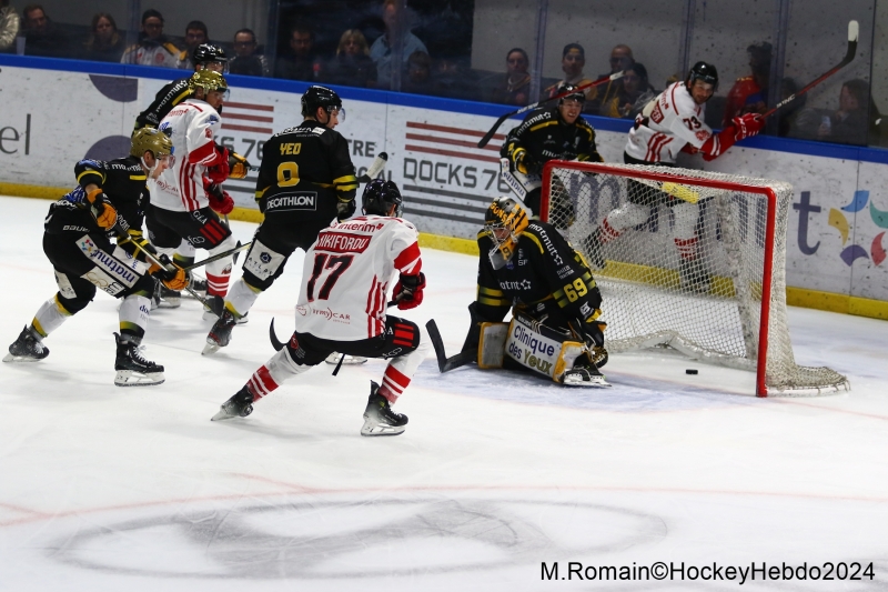 Photo hockey Ligue Magnus - Ligue Magnus : 28ème journée : Rouen vs Nice - LM : Les Dragons assurent leur début d’année.