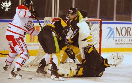 Photo hockey Ligue Magnus - Ligue Magnus : 28ème journée : Strasbourg  vs Bordeaux - Strasbourg vs Bordeaux - Retour en images