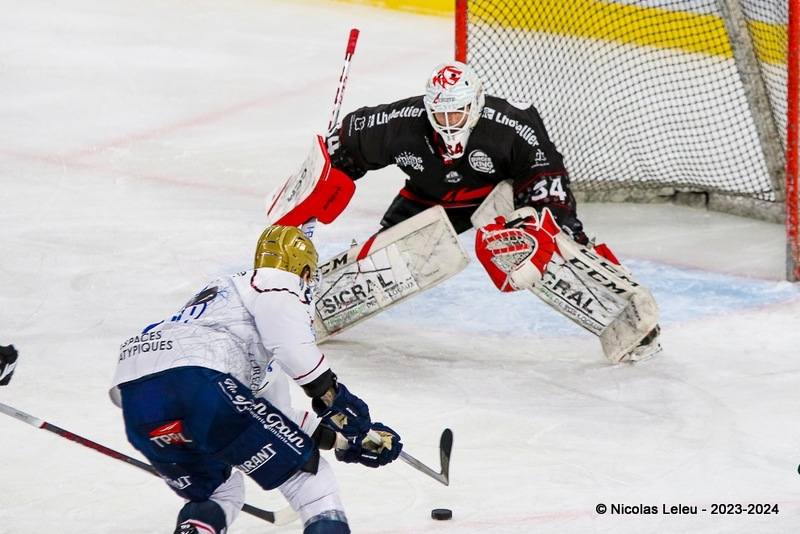 Photo hockey Ligue Magnus - Ligue Magnus : 29ème journée : Amiens  vs Angers  - Angers s