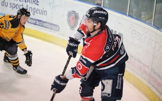 Photo hockey Ligue Magnus - Ligue Magnus : 29ème journée : Angers  vs Strasbourg  - Strasbourg s