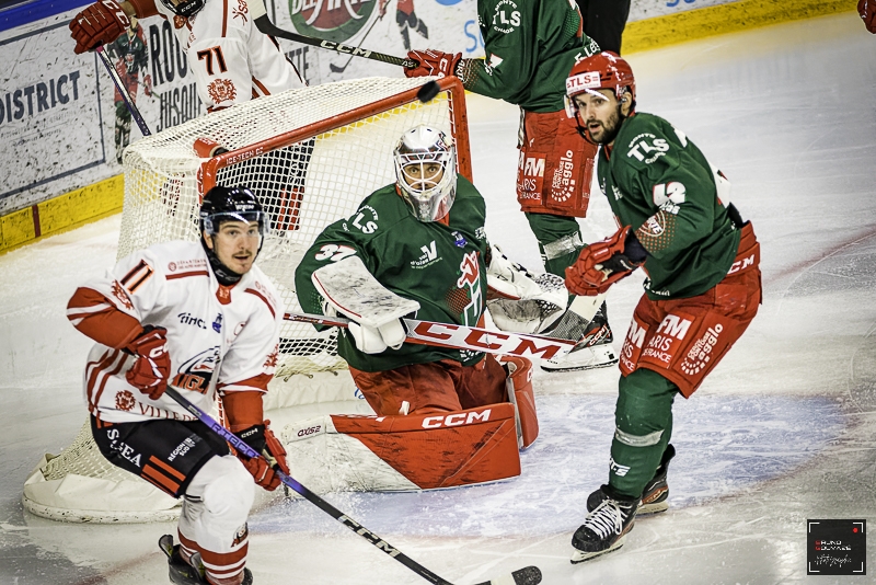 Photo hockey Ligue Magnus - Ligue Magnus : 29ème journée : Cergy-Pontoise vs Nice - La belle opération de Nice !