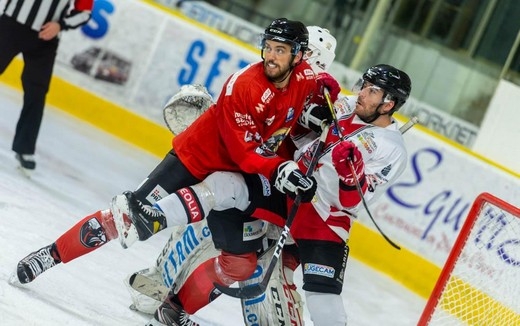 Photo hockey Ligue Magnus - Ligue Magnus : 29ème journée : Chamonix  vs Briançon  - LM : Chamonix s