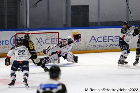 Photo hockey Ligue Magnus - Ligue Magnus : 29ème journée : Rouen vs Angers  - LM : Rouen-Angers reportage photos