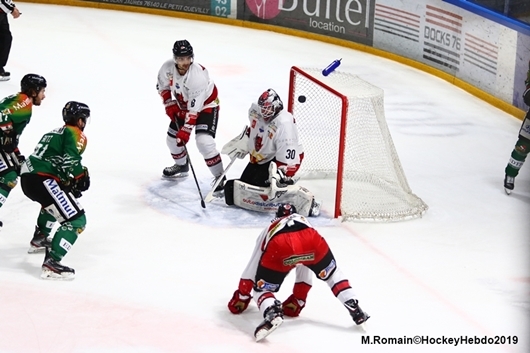 Photo hockey Ligue Magnus - Ligue Magnus : 29ème journée : Rouen vs Briançon  - LM : Les dragons s
